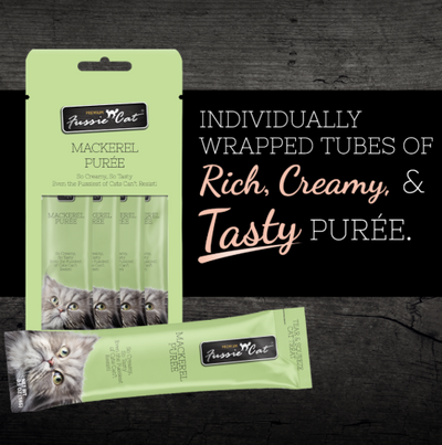 Fussie Cat Mackerel Purées