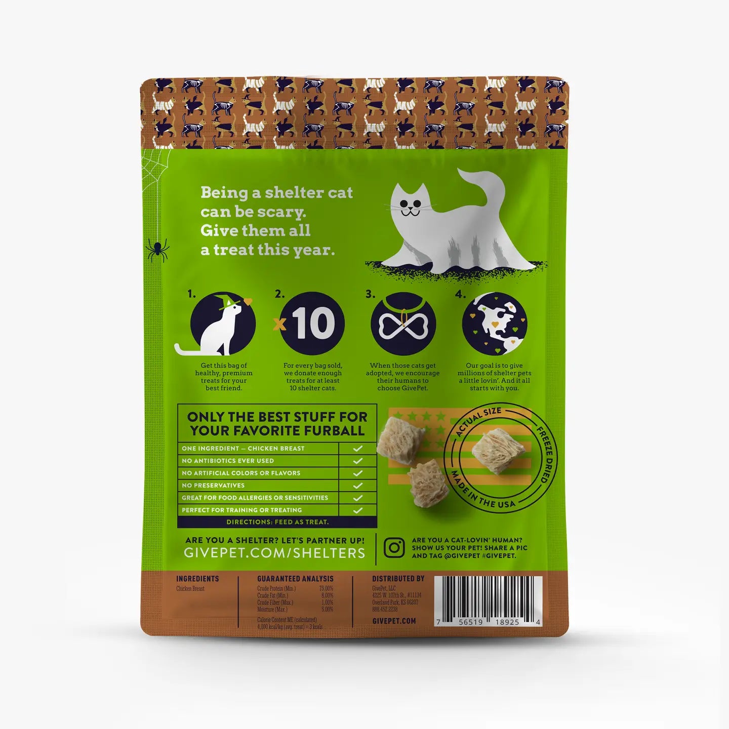 Halloween Purr-ty Freeze-Dried Cat Treats