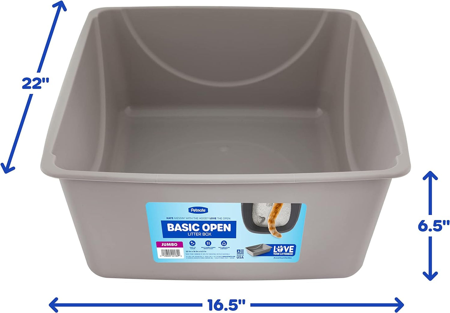 Petmate Jumbo Litter Pan