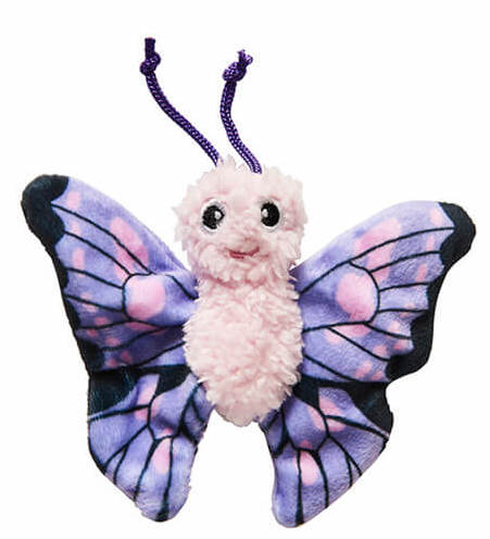 LOVE THE EARTH BUTTERFLY ASSORTED 4" CAT TOY