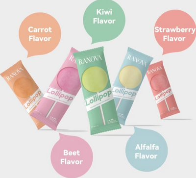 Freeze Dried Chicken Lollipops