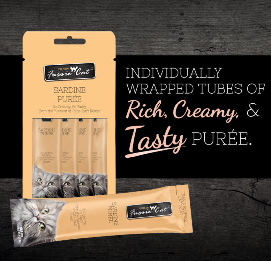 Fussie Cat Sardine Purées