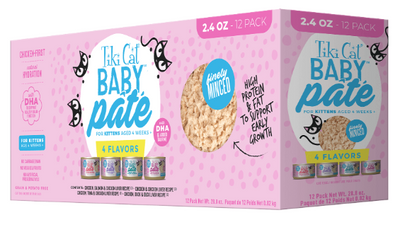 Tiki Cat® Baby Paté Variety Pack (12 cans)