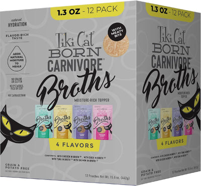 Tiki Cat® Broths Variety Pack 1.3oz (12 ct)