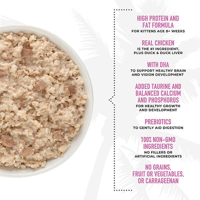 Tiki Cat® Baby Whole Foods Chicken, Duck & Duck Liver Recipe, 2.4oz