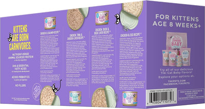 Tiki Cat Baby Kitten Variety Pack (Case of 12)
