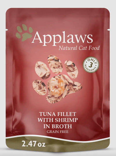 Tuna Fillet with Shrimp in Broth