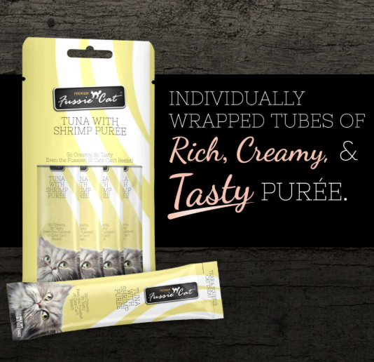 Fussie Cat Tuna w/ Shrimp Purées