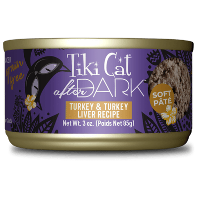 Tiki Cat® After Dark™ Soft Paté Turkey & Turkey Liver Recipe