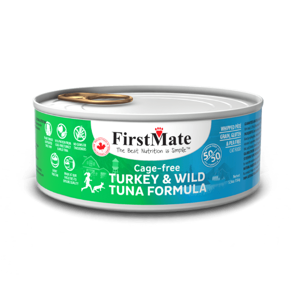 Cage-free Turkey & Wild Tuna 50/50 Formula