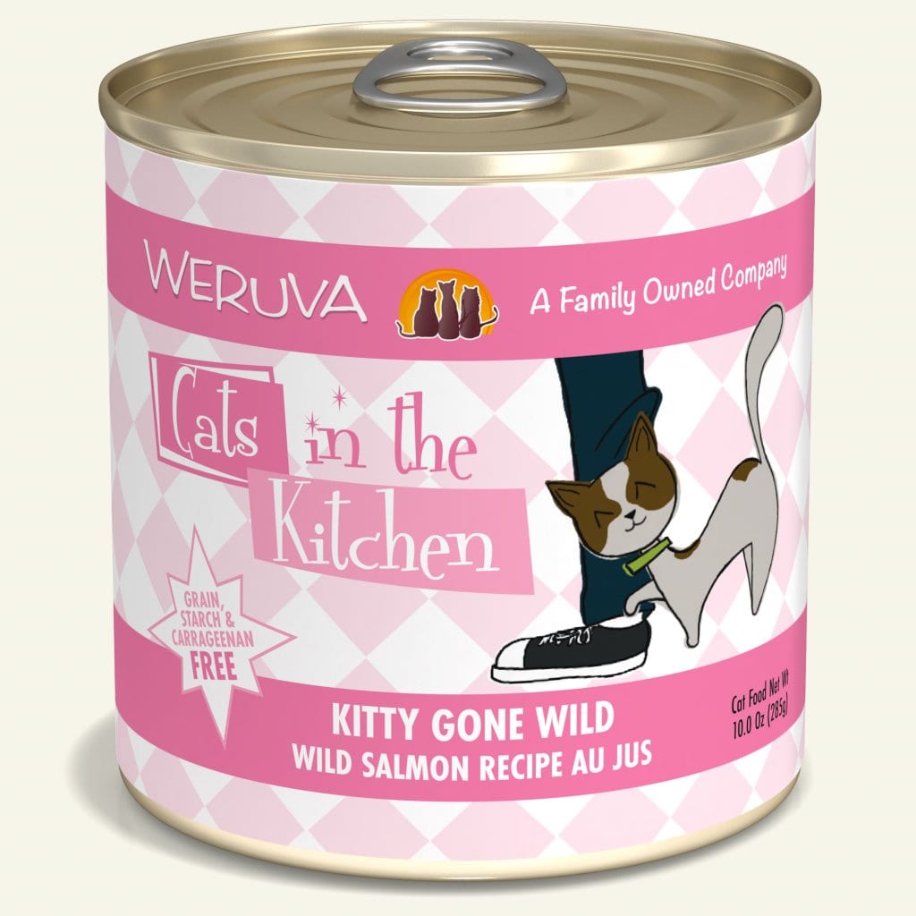 Weruva Kitty Gone Wild Wild Salmon Recipe Au Jus (3 sizes)