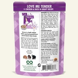 Weruva Love Me Tender - Chicken & Duck in Gravy Recipe, 3oz