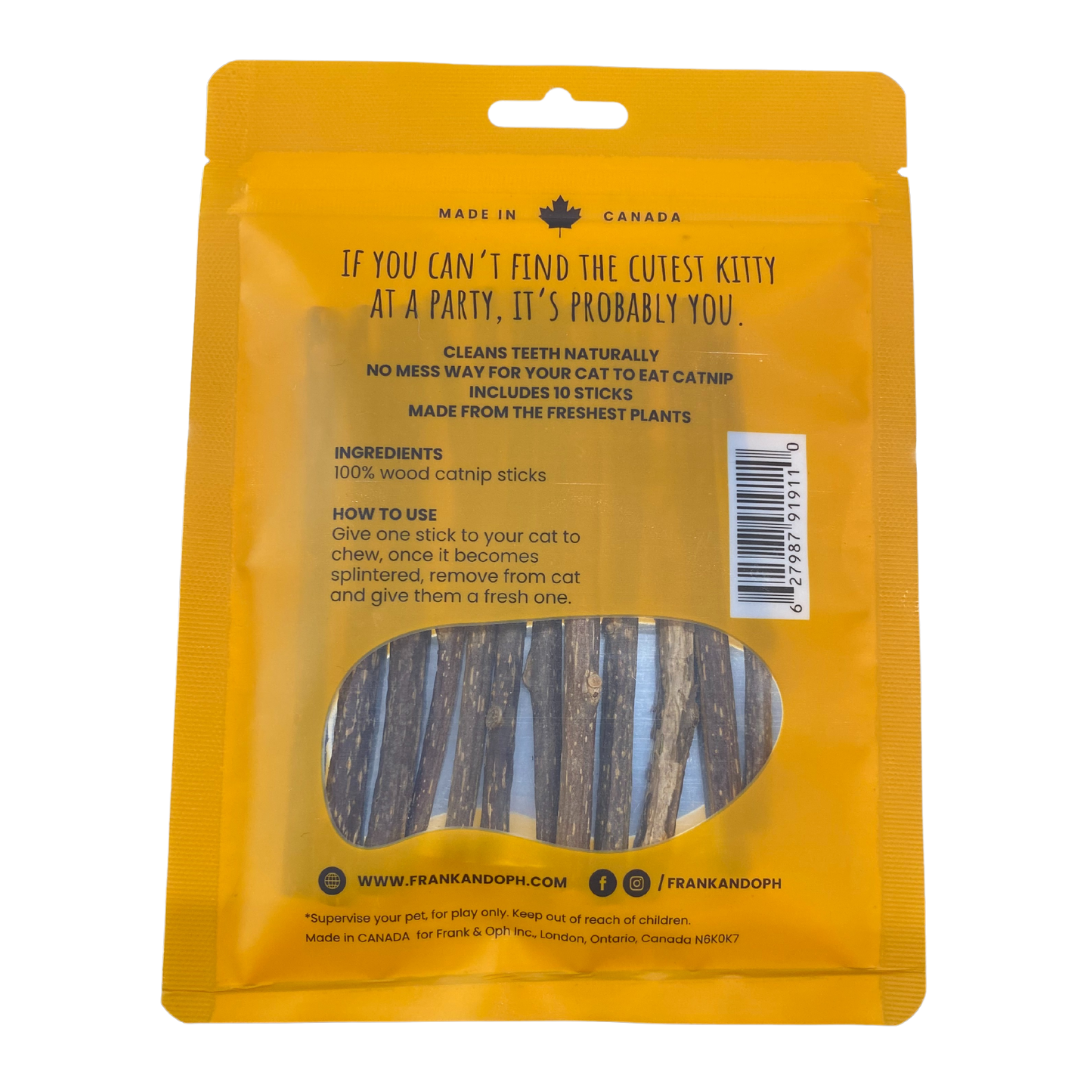 Frank and Oph Catnip Sticks (10 per bag)