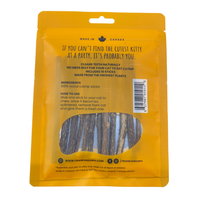 Frank and Oph Catnip Sticks (10 per bag)