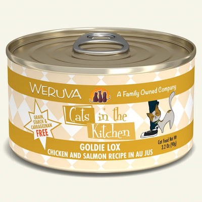 Weruva Goldie Lox Chicken and Salmon Recipe Au Jus (2 sizes)