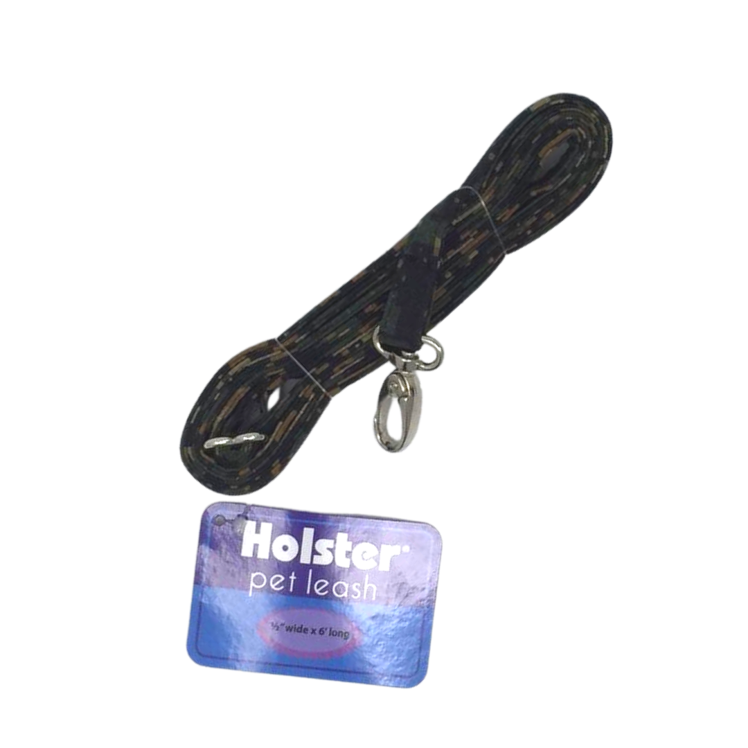 Holster Leash-	Camo Sherwood Green (Matches Camo Harness)
