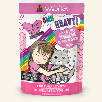 Weruva BFF Tuna & Duck Devour Me Dinner in Gravy, 3oz