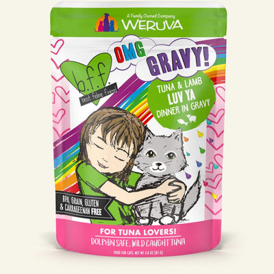 Weruva BFF Tuna & Lamb Luv Ya Dinner in Gravy, 3oz