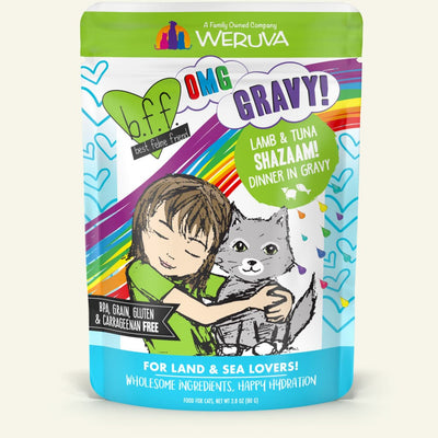 Weruva BFF Lamb & Tuna Shazaam! Dinner in Gravy, 2.8oz