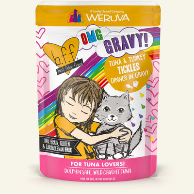 Weruva BFF Tuna & Turkey Tickles Dinner in Gravy, 3oz