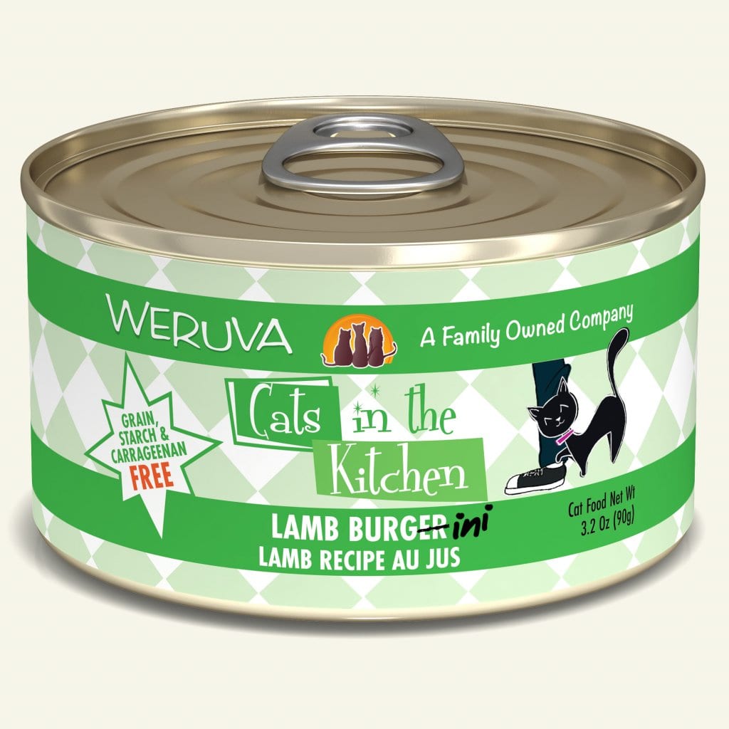 Weruva Lamb Burger-ini Lamb Recipe Au Jus (3 sizes)