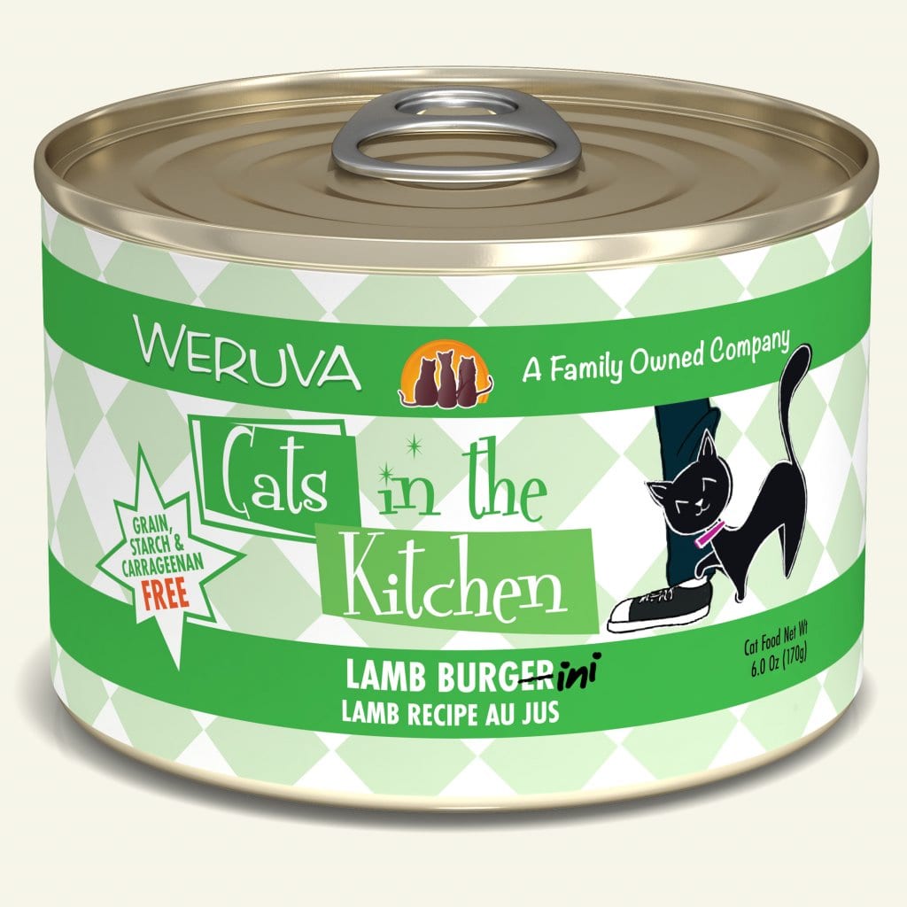 Weruva Lamb Burger-ini Lamb Recipe Au Jus (3 sizes)
