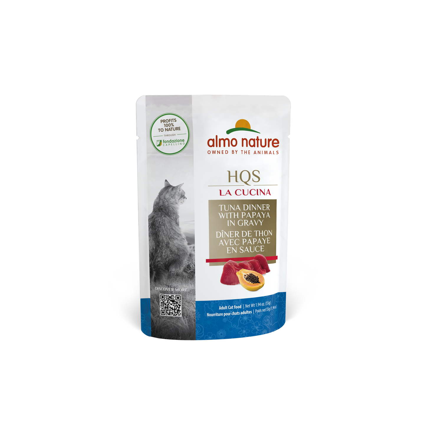 Almo Nature La Cucina - Tuna Dinner with Papaya in Gravy, 1.94oz