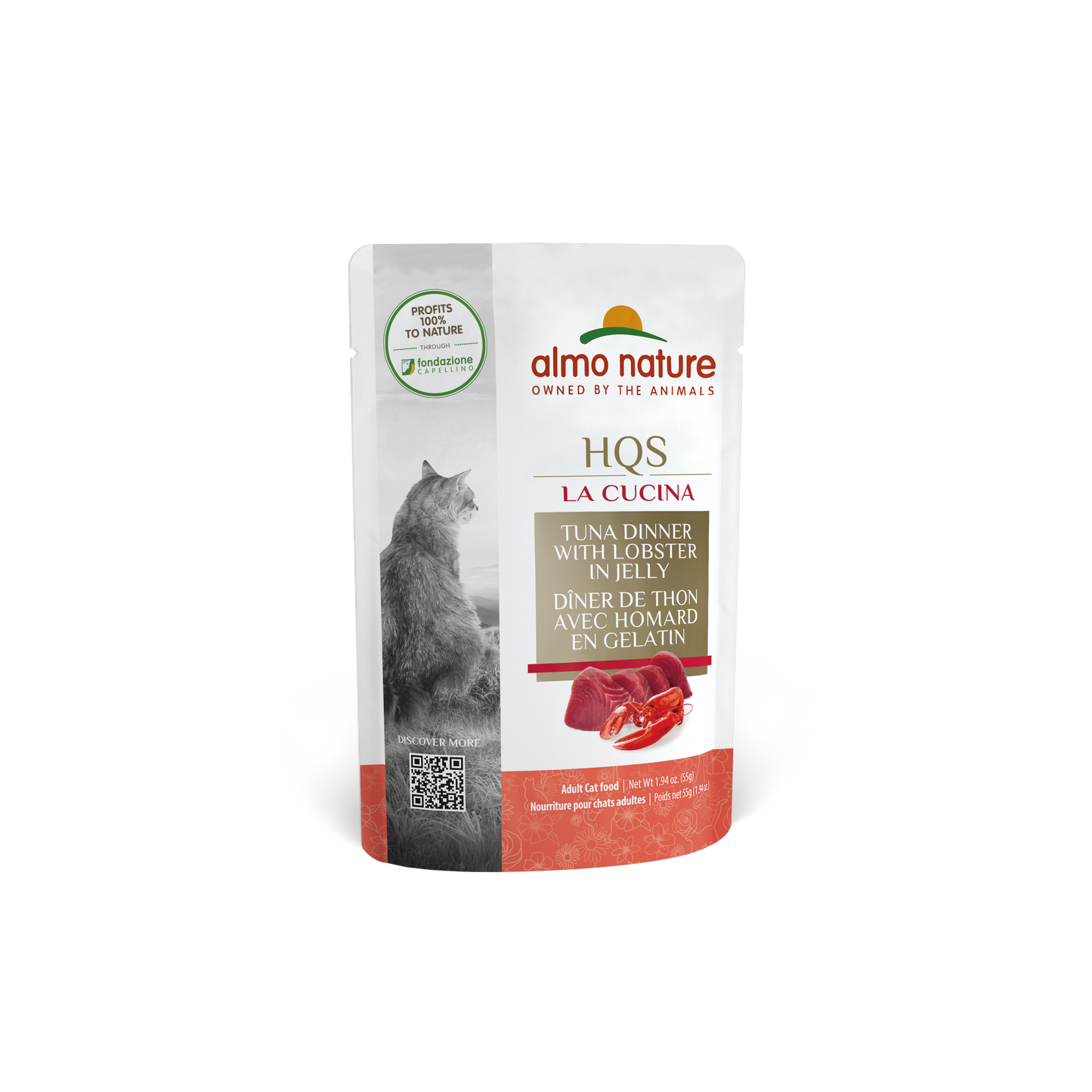 Almo Nature La Cucina - Tuna Dinner with Lobster in Jelly, 1.94oz