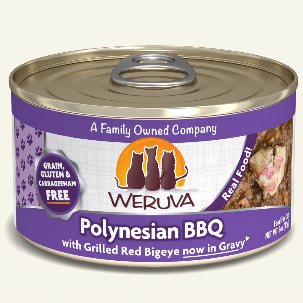 Weruva Polynesian BBQ with Grilled Red Bigeye in Gravy (2 sizes)