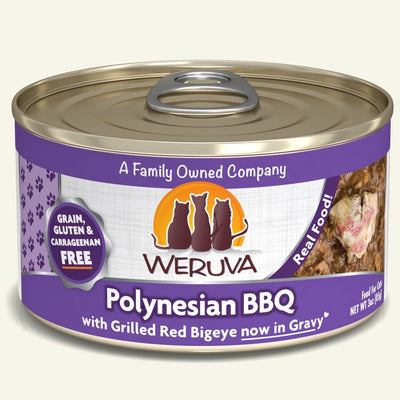 Weruva Polynesian BBQ with Grilled Red Bigeye in Gravy (2 sizes)