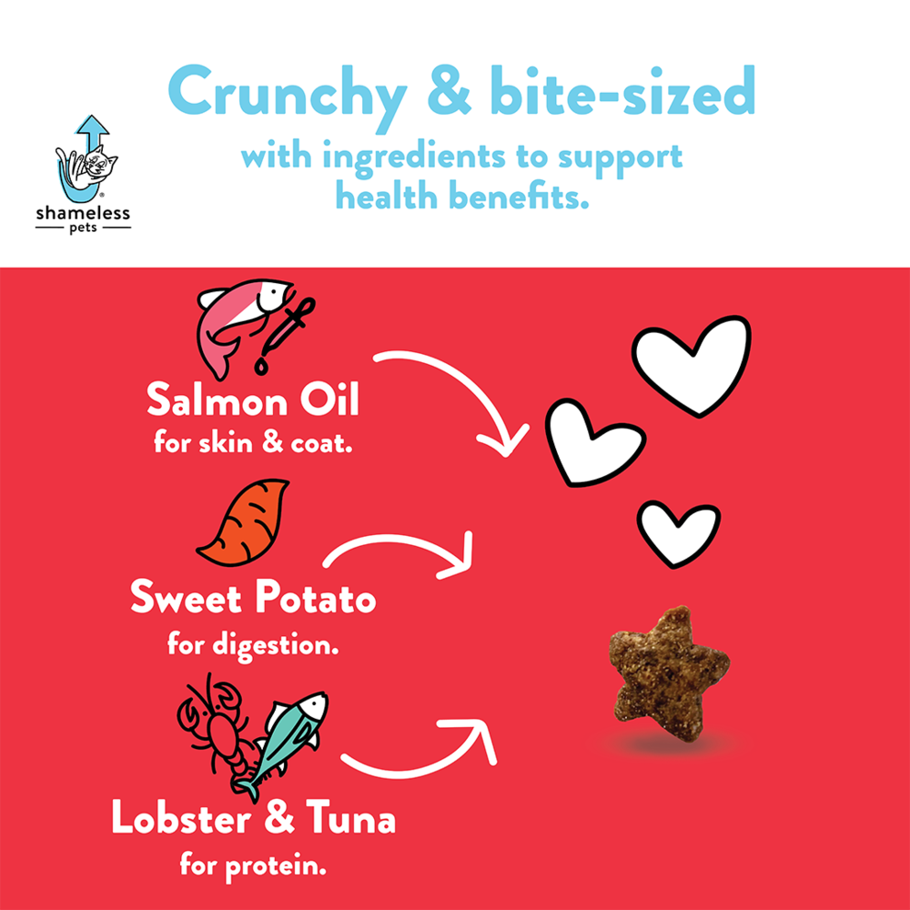 More Lobster, Cheese Crunchy Cat Treats