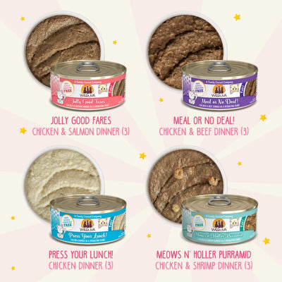 Weruva Suppertime Sweepstakes - Paté Variety Pack, 5.5oz cans (12 pack)