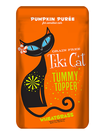 Tiki Cat® Tummy Topper™ Pumpkin Puree & Wheatgrass, 1.5oz