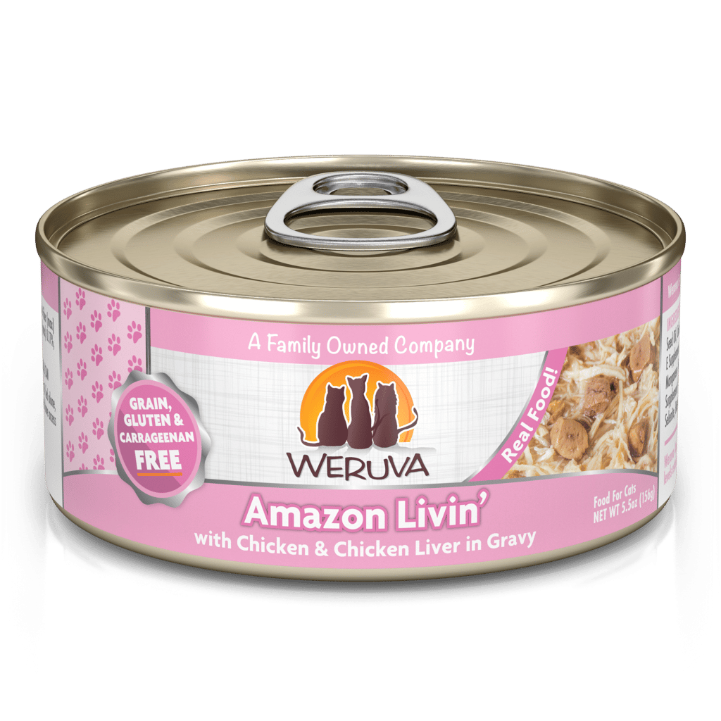 Weruva Amazon Livin' with Chicken & Chicken Liver in Gravy (2 sizes)
