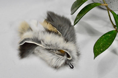 Rabbit Fur Strip Rod Attachment