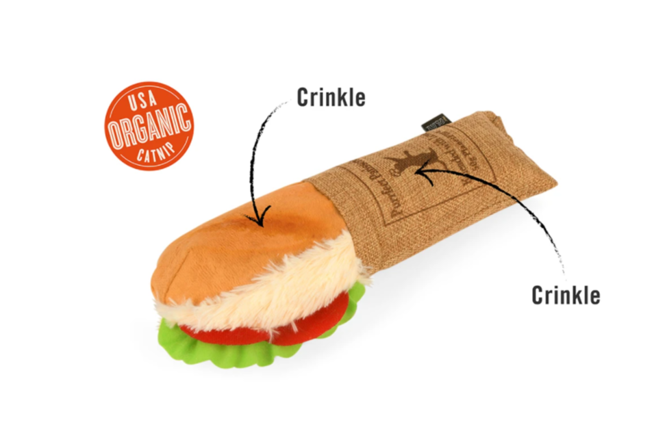 Feline Frenzy - Tuna Baguette Catnip Kicker
