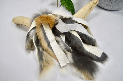 Rabbit Fur Strip Rod Attachment