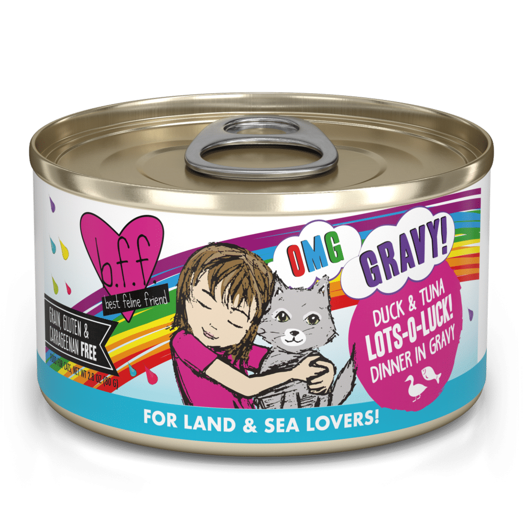 Weruva BFF Duck & Tuna Lots-O-Luck! Dinner in Gravy (2 sizes)