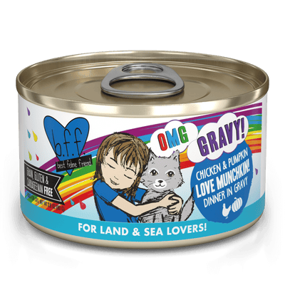 Weruva BFF Chicken & Pumpkin Love Munchkin! Dinner in Gravy (2 sizes)