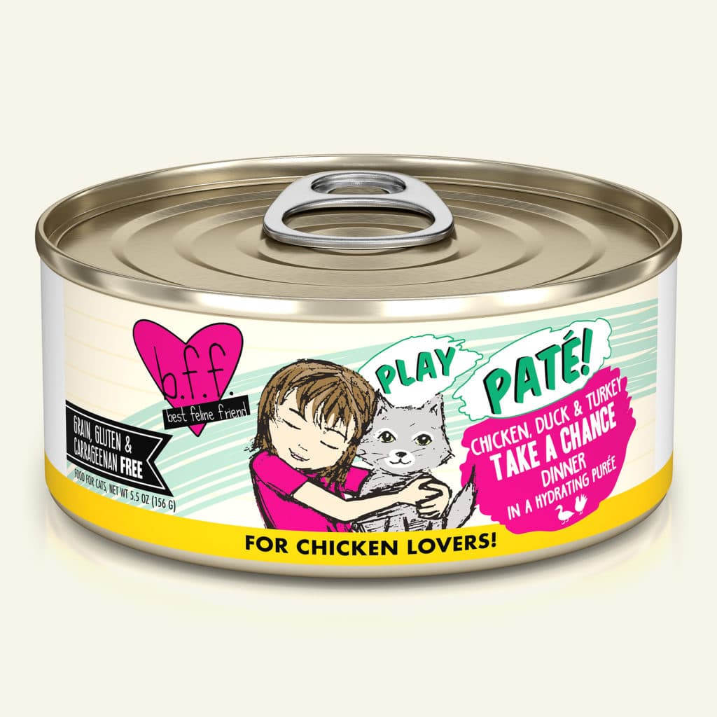 Weruva BFF Play Paté - Chicken, Duck & Turkey Take a Chance Dinner (2 sizes)