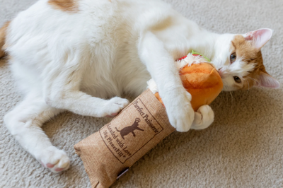 Feline Frenzy - Tuna Baguette Catnip Kicker