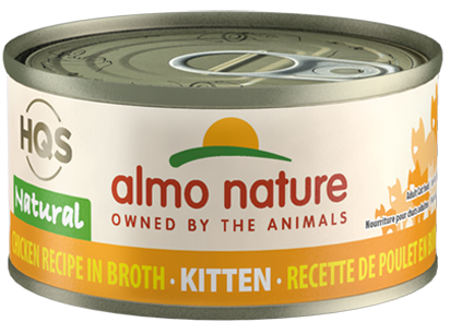 Almo Nature Natural - Chicken Recipe in Broth Kitten, 2.47oz