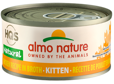 Almo Nature Natural - Chicken Recipe in Broth Kitten, 2.47oz