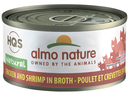Almo Nature Natural - Chicken and Shrimp in Broth, 2.47oz