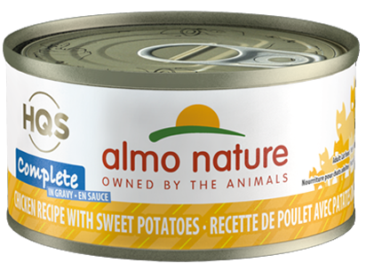 Almo Nature Complete - Chicken with Sweet Potatoes in Gravy, 2.47oz