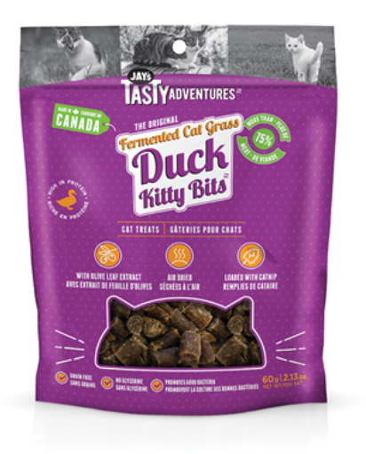 Fermented Cat Grass Duck Kitty Bits