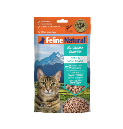 Feline Natural™ Beef & Hoki Feast Freeze-Dried Cat Food