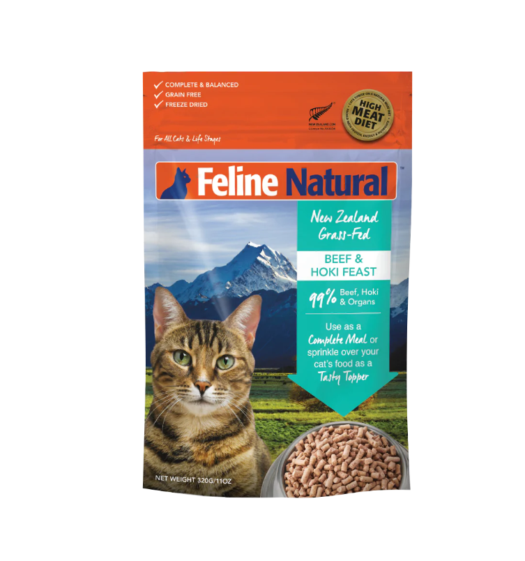 Feline Natural™ Beef & Hoki Feast Freeze-Dried Cat Food