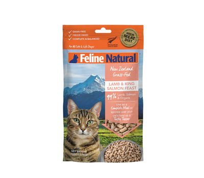 Feline Natural™ Lamb & King Salmon Feast Freeze-Dried Food