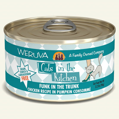 Weruva Funk in the Trunk Chicken Recipe in Pumpkin Consommé (3 sizes)